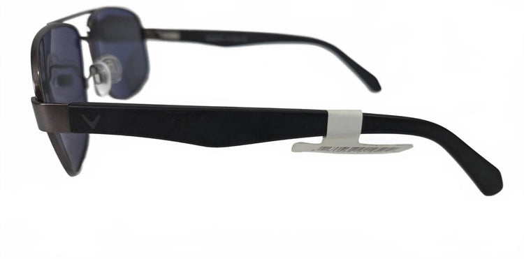 Callaway CA811 GUN Aviator Black Sunglasses 59-14-145