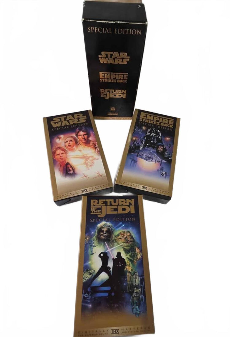 Star Wars Trilogy Special EditionVHS Set Inc:Empire Strikes Back, Return of Jedi