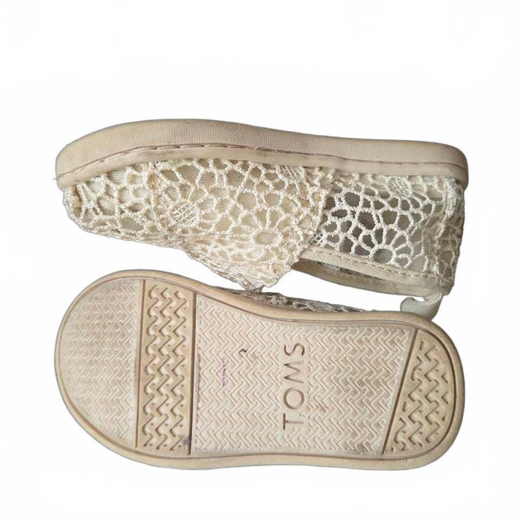TOMS Lace Alpargata Shoes Size US T6