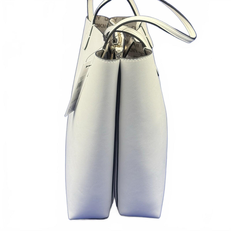 DKNY White Tote Handbag