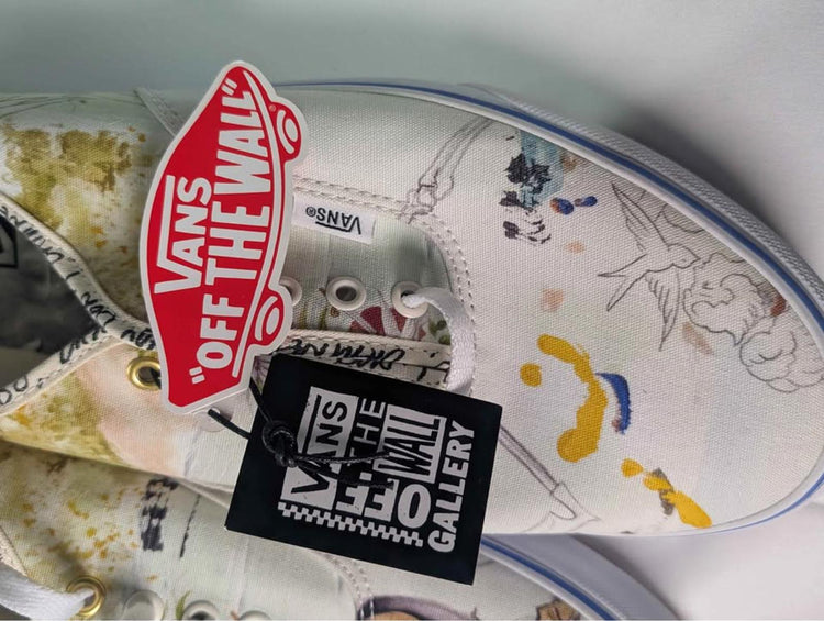 Vans OTW Gallery N. Kostechko x Authentic « imprimé intégral » chaussure/basket pointure 13
