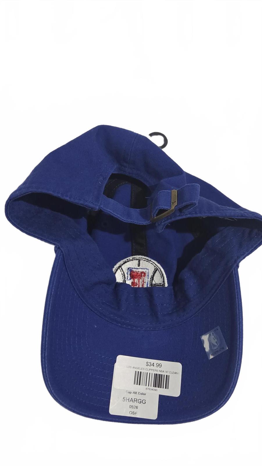 '47 Los Angeles Clippers Brand Blue Clean Up Adjustable Hat-Youth size