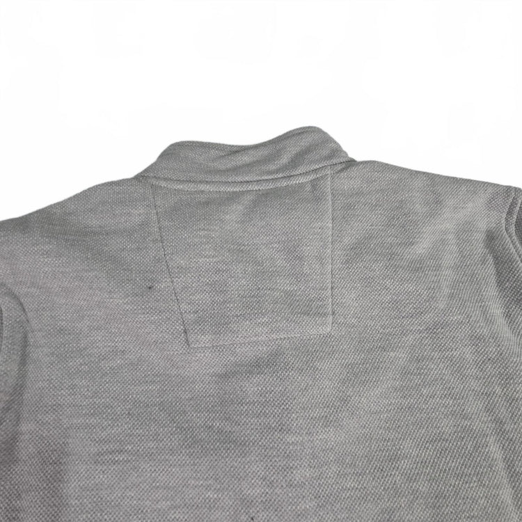 Sweat-shirt Nautica pour homme gris à col montant et zip 1/4 taille XS
