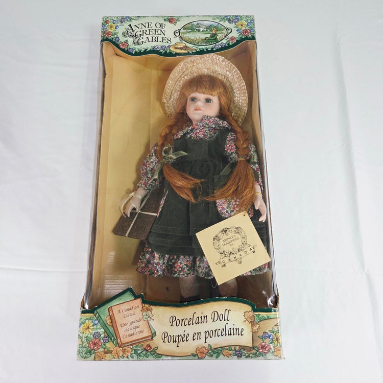 Avonlea Traditions Anne of Green Gables Porcelain Doll 16in