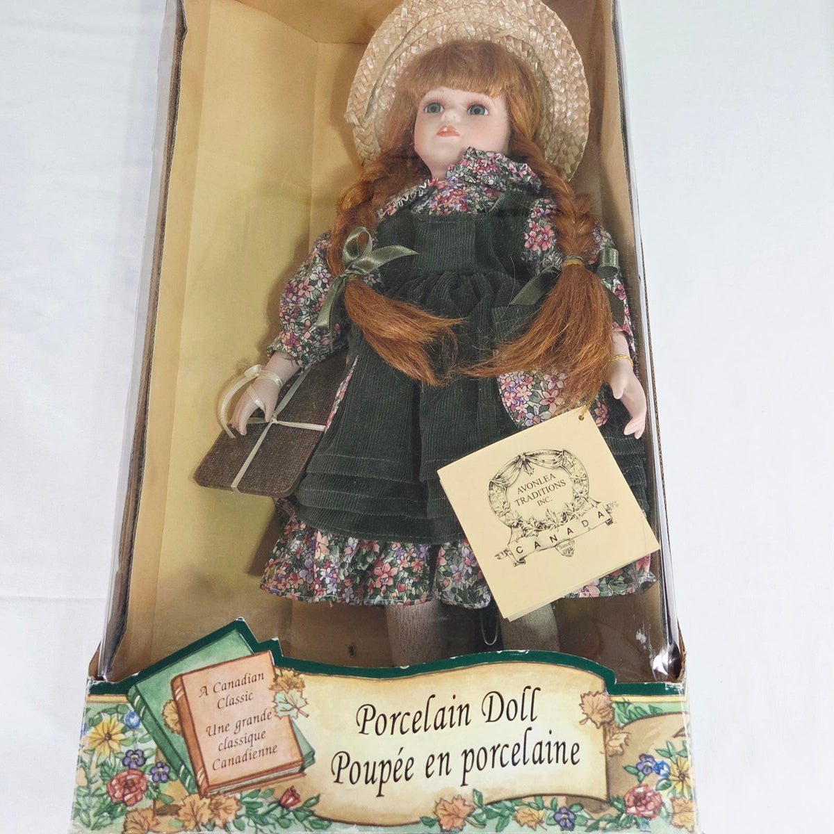 Avonlea Traditions Anne of Green Gables Porcelain Doll 16in