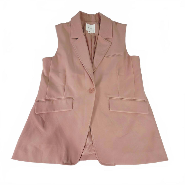 Avec Les Filles Blazer rose, gilet Taille L