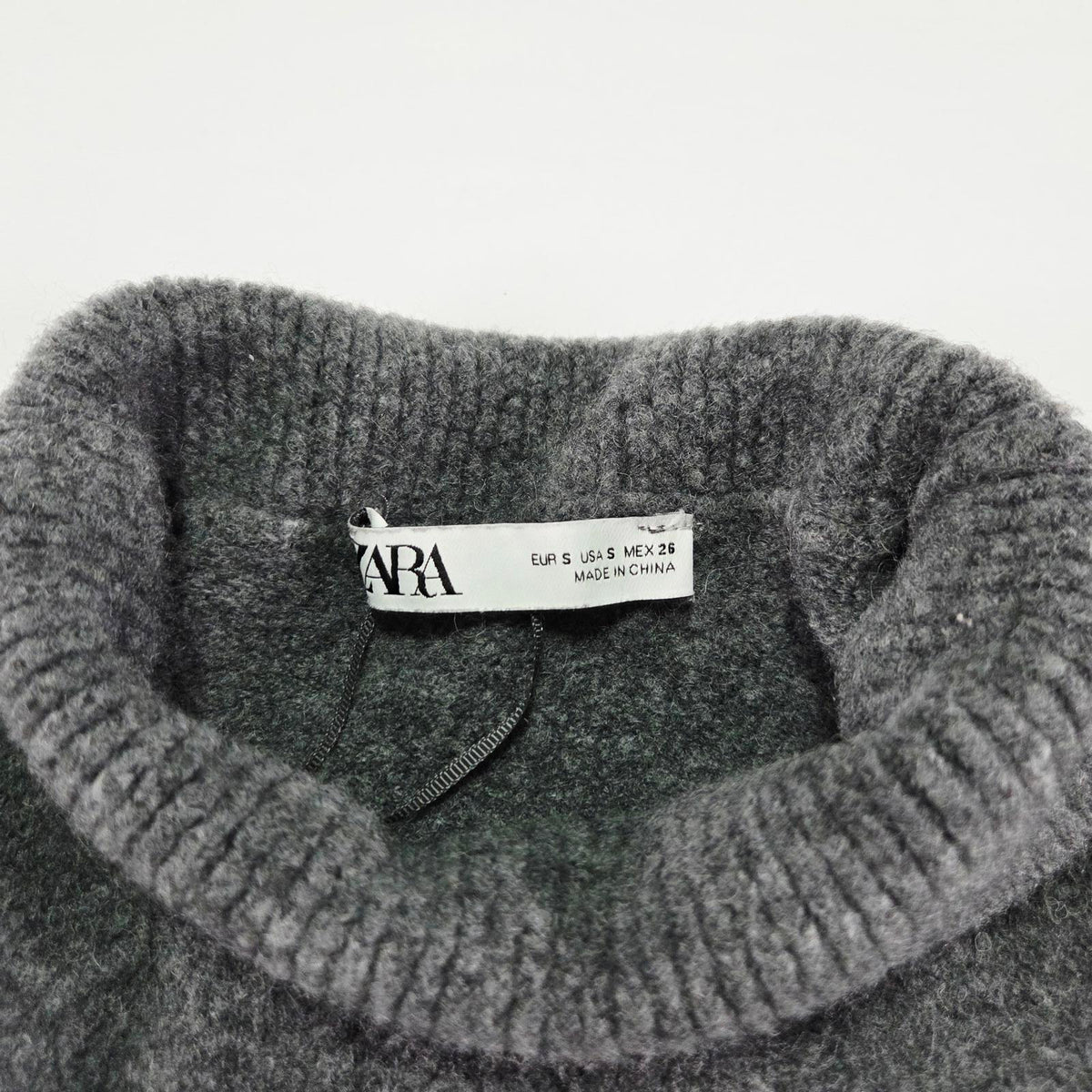 ZARA Soft Knit short dress, turtle neck size S