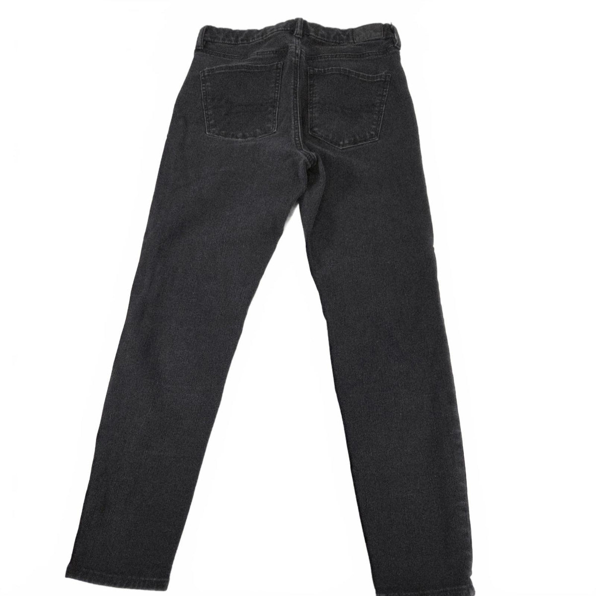 American Eagle Black Denim Pants Jeans washed black size 6 short