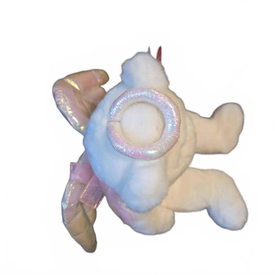 TY Beanie Buddies Halo the Angel Bear plush, NWT