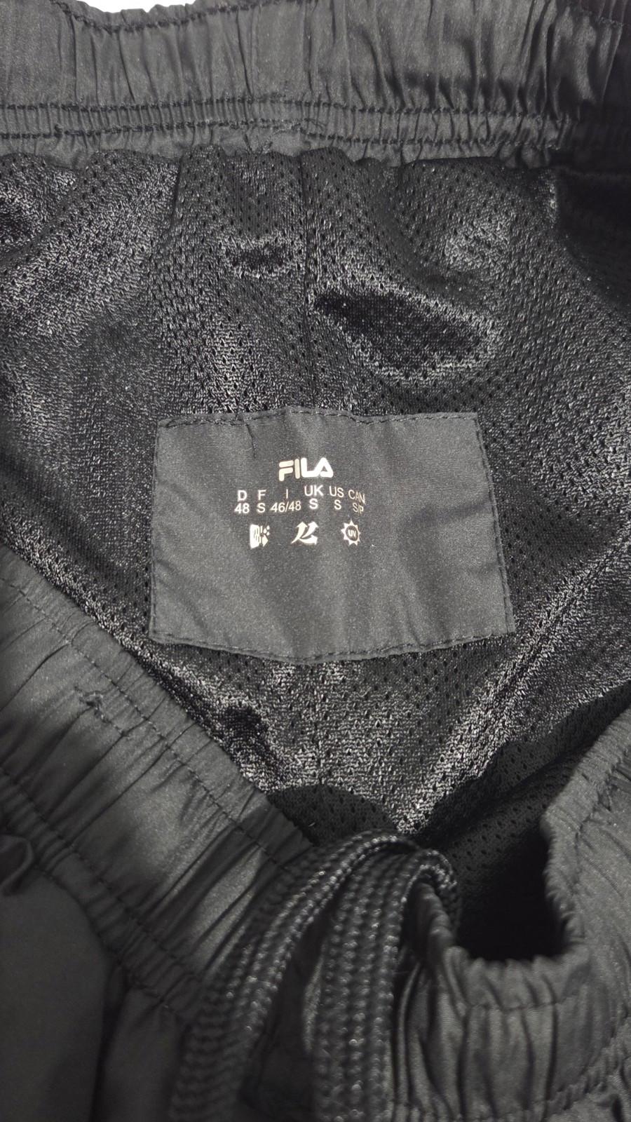 Fila Track Pants Activewear Flexible Exercise Running Jogging Pull On Size S