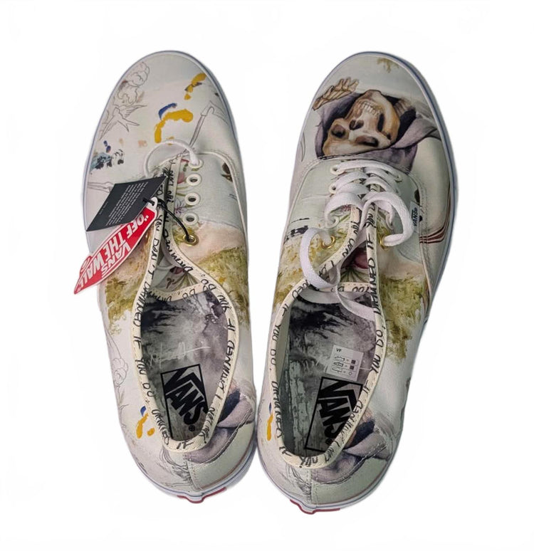 Vans OTW Gallery N. Kostechko x Authentic 'Allover Print' shoe/sneakers size 13