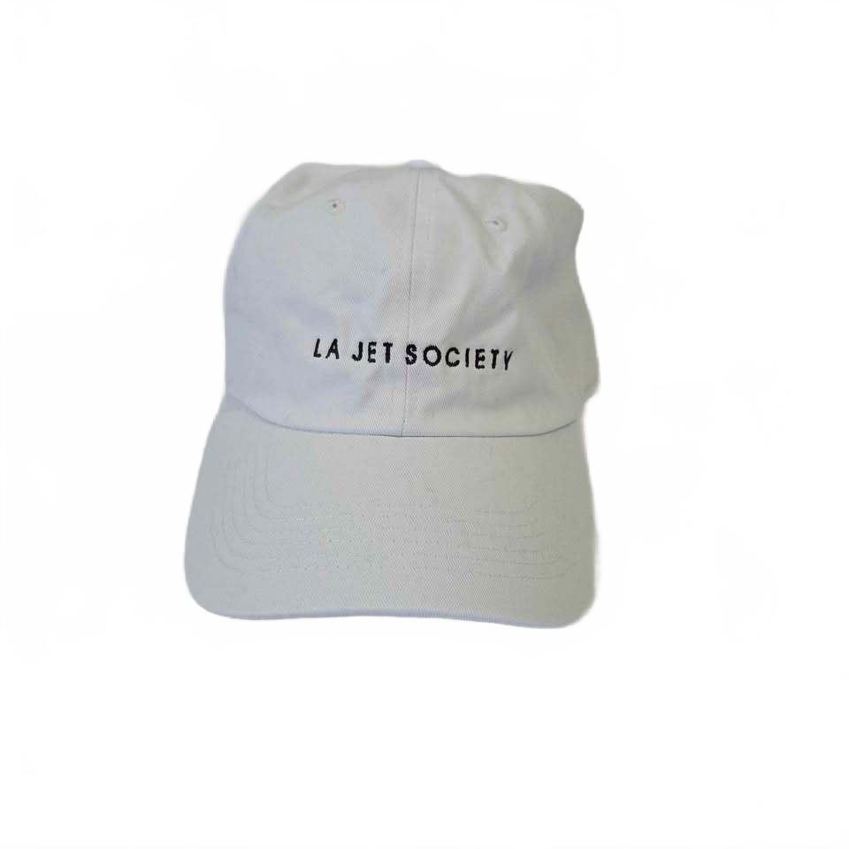 LA JET SOCIETY Caps White Hat Cap