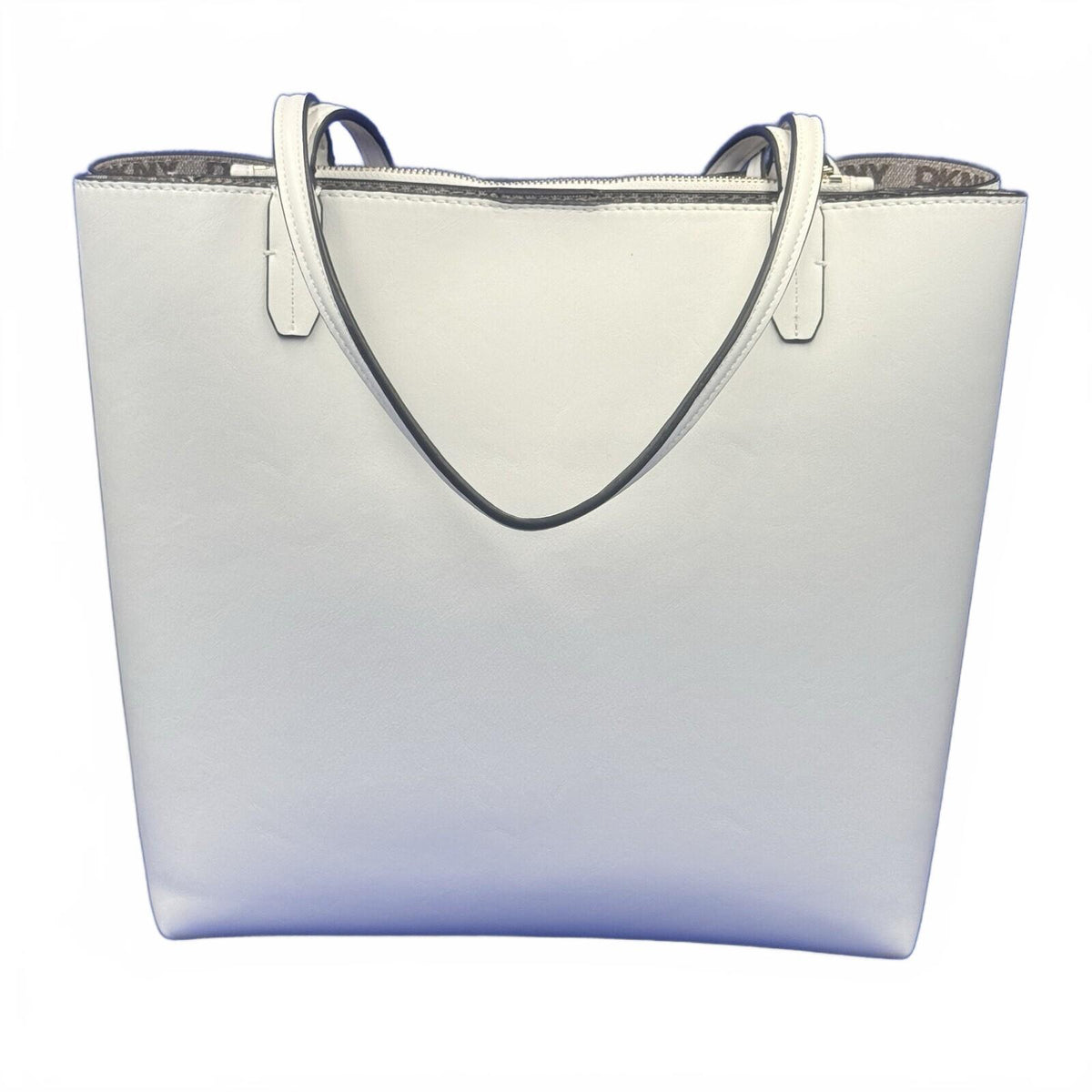 DKNY White Tote Handbag