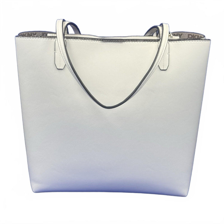 DKNY White Tote Handbag