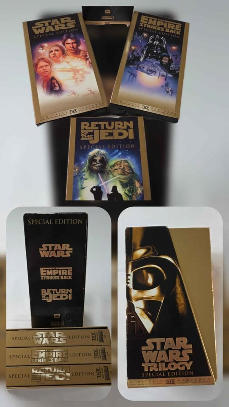 Star Wars Trilogy Special EditionVHS Set Inc:Empire Strikes Back, Return of Jedi