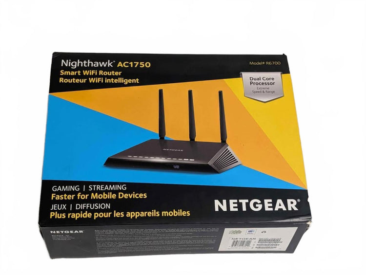 NETGEAR Nighthawk Smart WiFi Router AC1750 R6700v2