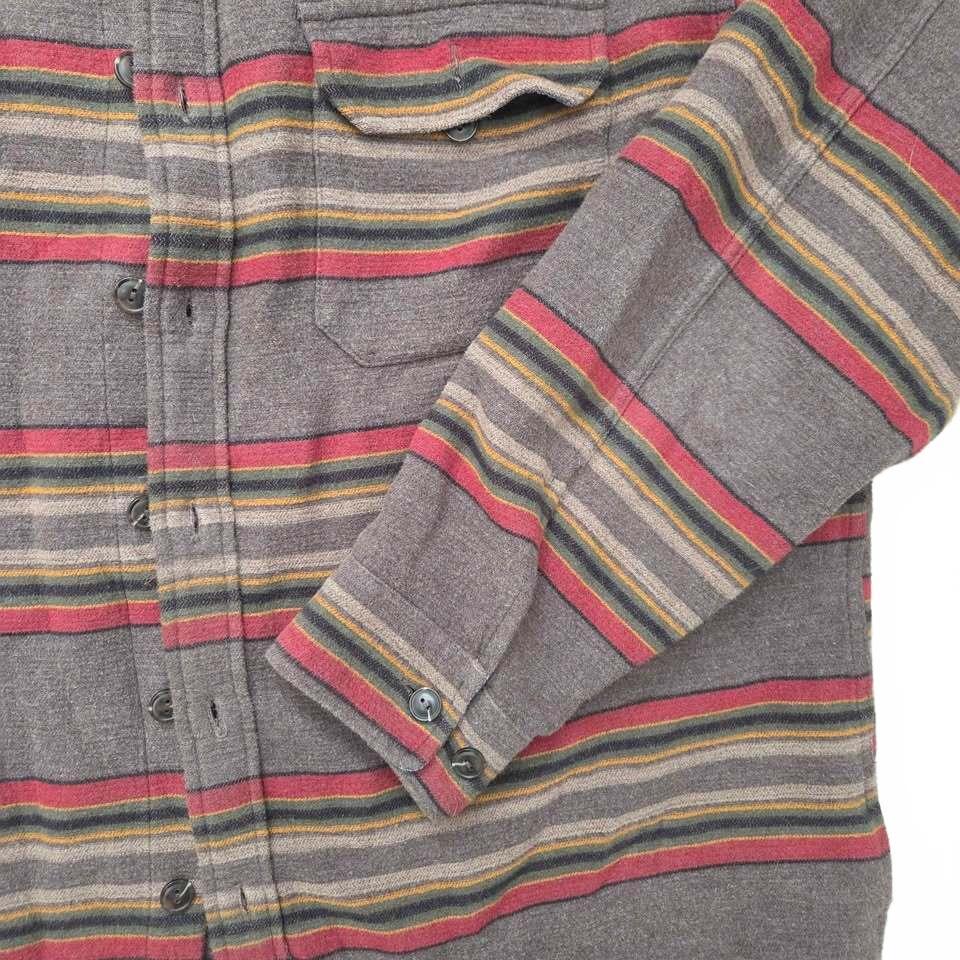 Chemise en flanelle à manches longues et rayures Pendleton pour homme, taille XL