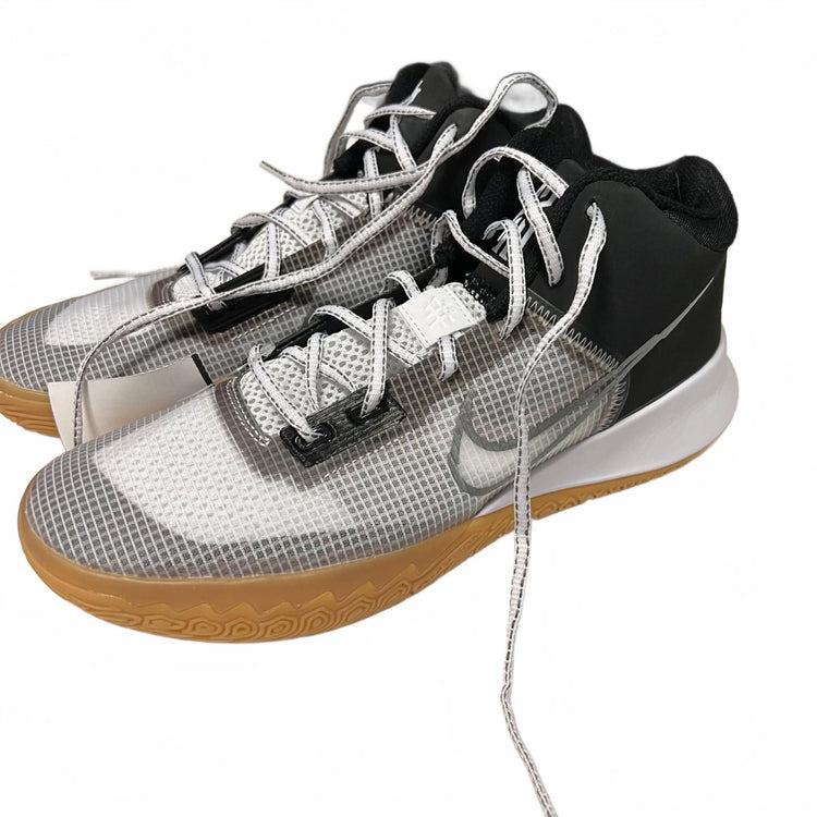 Nike Kyrie Flytrap 4 Basketball Black Grey White Gum Brown Men Size 10.5
