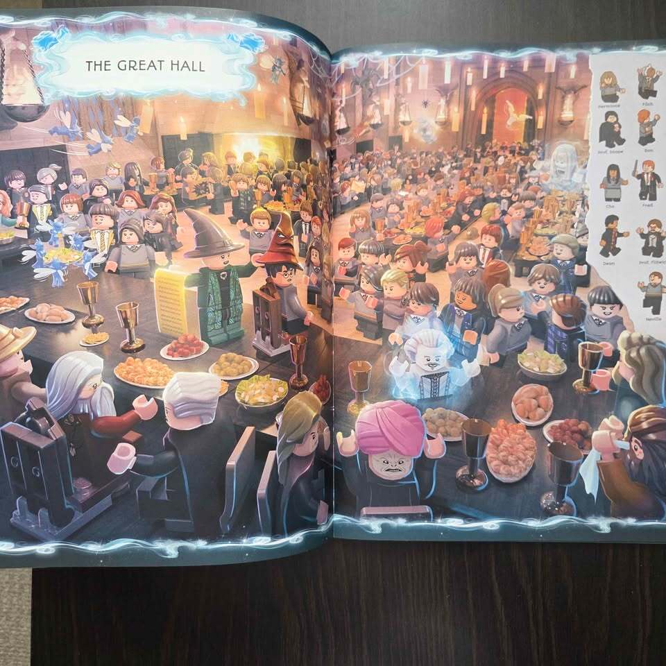 Livre d’activités LEGO Harry Potter À la recherche d’aventures avec figurine