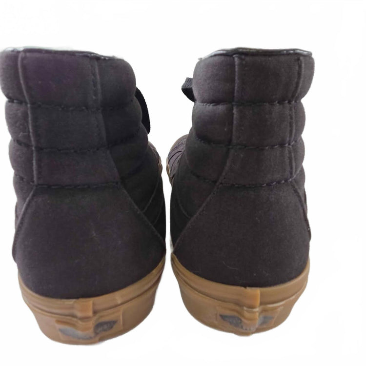 Vans Black High-Top shoe Sneakers Unisex Men's 8.5 Gum Sole