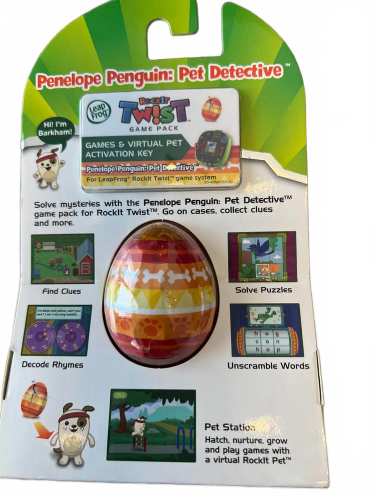 Leap Frog RockIt Twist Game Pack Penelope Penguin Pet Detective