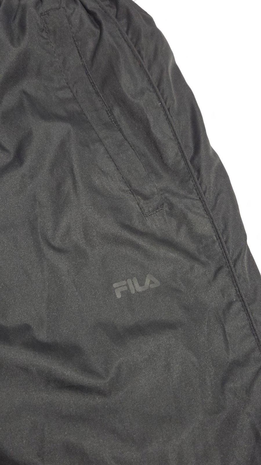 Fila Track Pants Activewear Flexible Exercise Running Jogging Pull On Size S