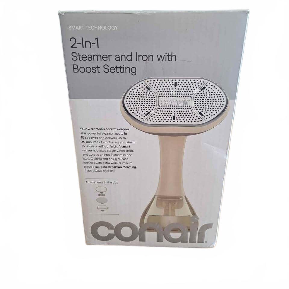 Conair 2-In-1 Steamer and Iron with Boost Setting
