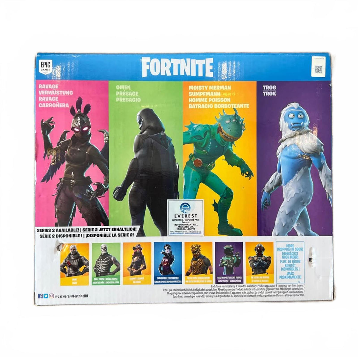Lot de 4 figurines Jazwares Fortnite Squad Mode (Série 2)