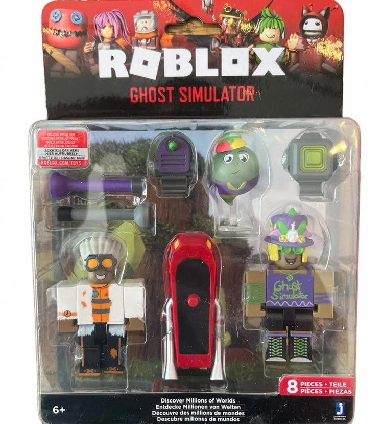 Roblox Ghost Simulator 8 Piece Action Figure Set