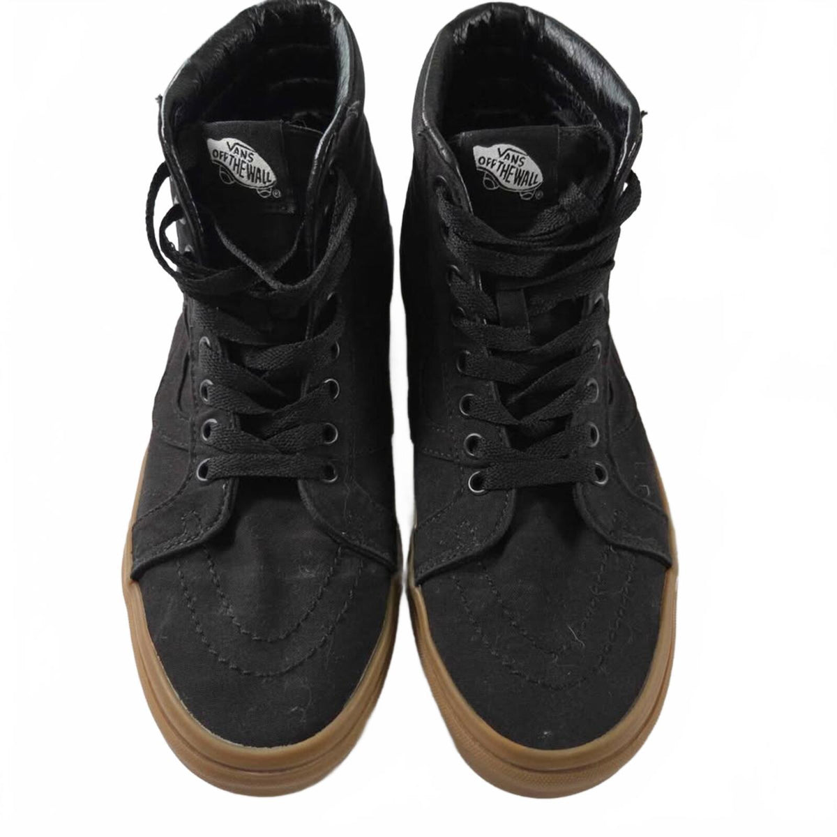 Vans Black High-Top shoe Sneakers Unisex Men's 8.5 Gum Sole