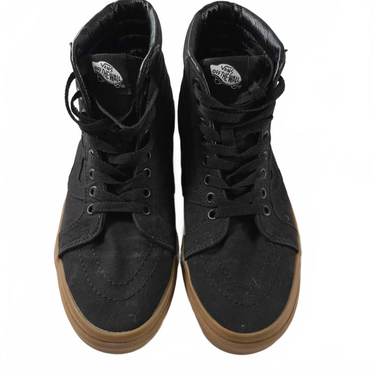 Vans Black High-Top shoe Sneakers Unisex Men's 8.5 Gum Sole