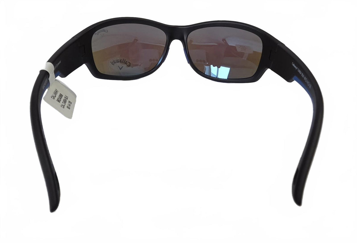 Lunettes de soleil Callaway CA 804 noires/bleues 60-14-135, monture intégrale enveloppante