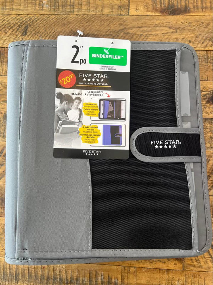 Zipper Binder Binderfiler , 2 inch