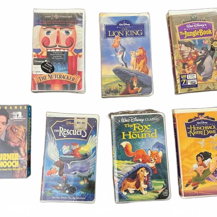 Disney VHS Movies Rare New Sealed VHS kids classic movies