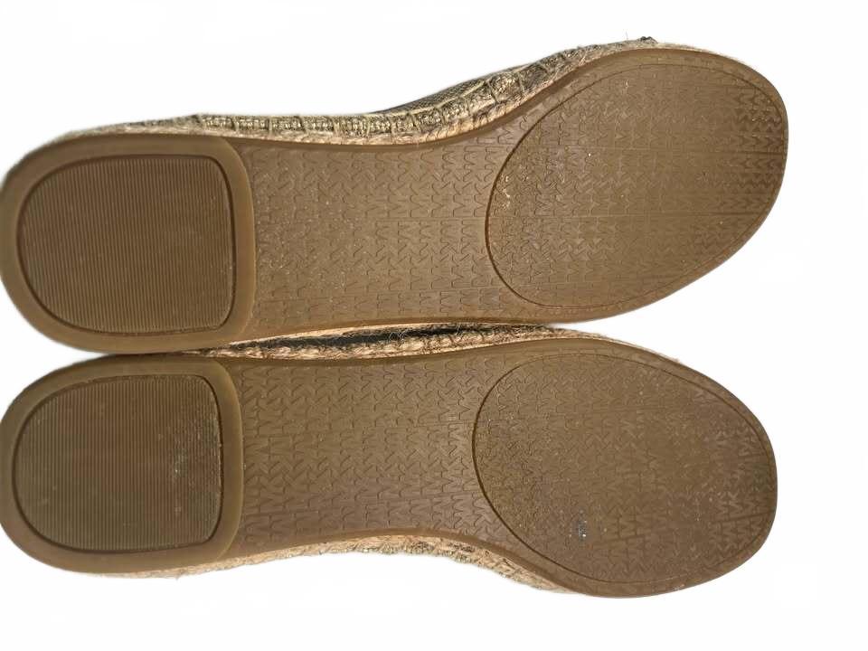 Michael Kors Gold Meg Espadrilles plates femme Pointure 8