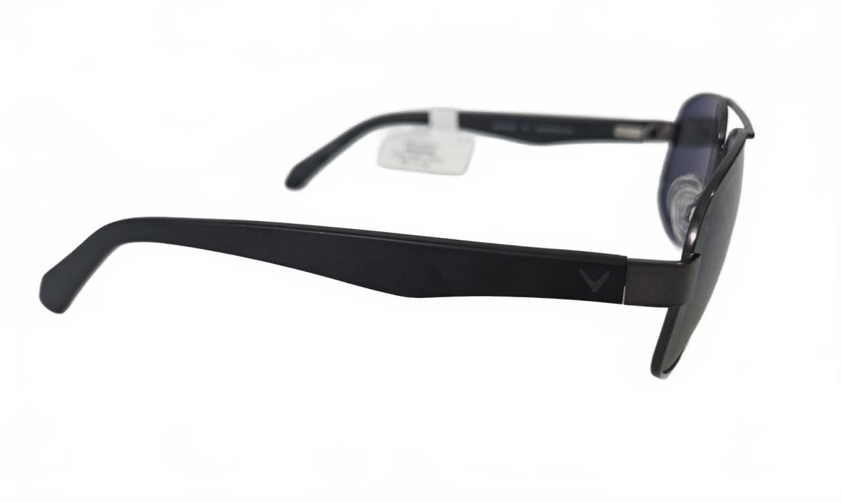 Callaway CA811 GUN Aviator Black Sunglasses 59-14-145