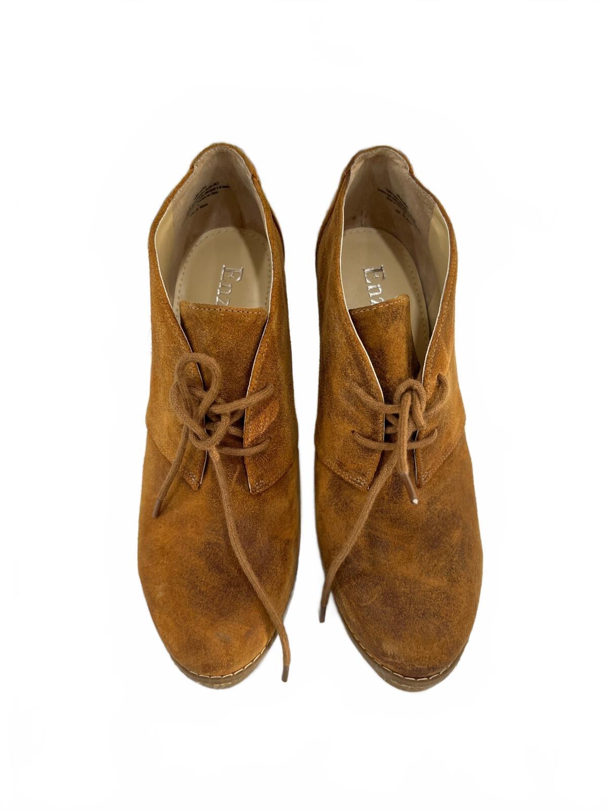 Bottines compensées à lacets Flory pour femme Enzo Angiolini - Pointure 8,5 avec boîte