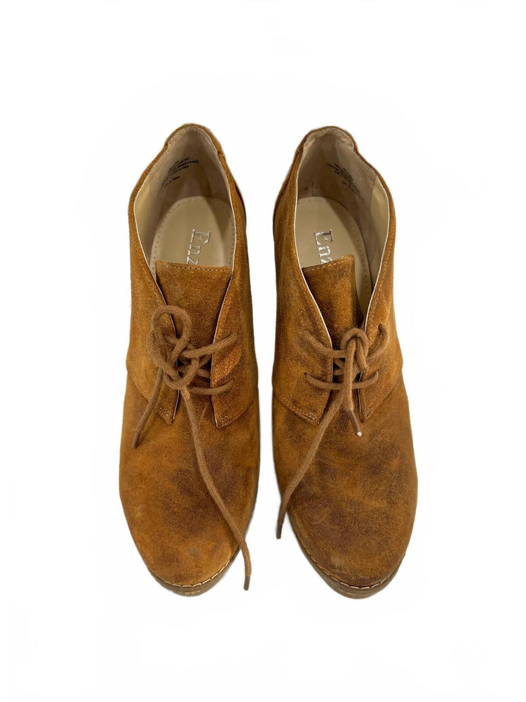 Bottines compensées à lacets Flory pour femme Enzo Angiolini - Pointure 8,5 avec boîte