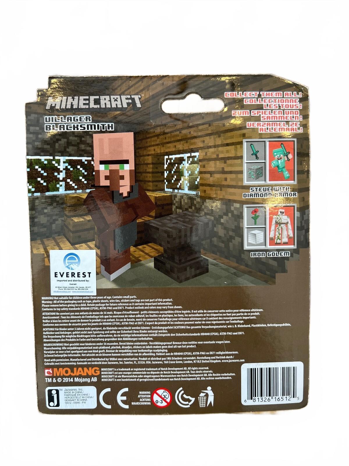 Minecraft Villager Blacksmith Mini Figure