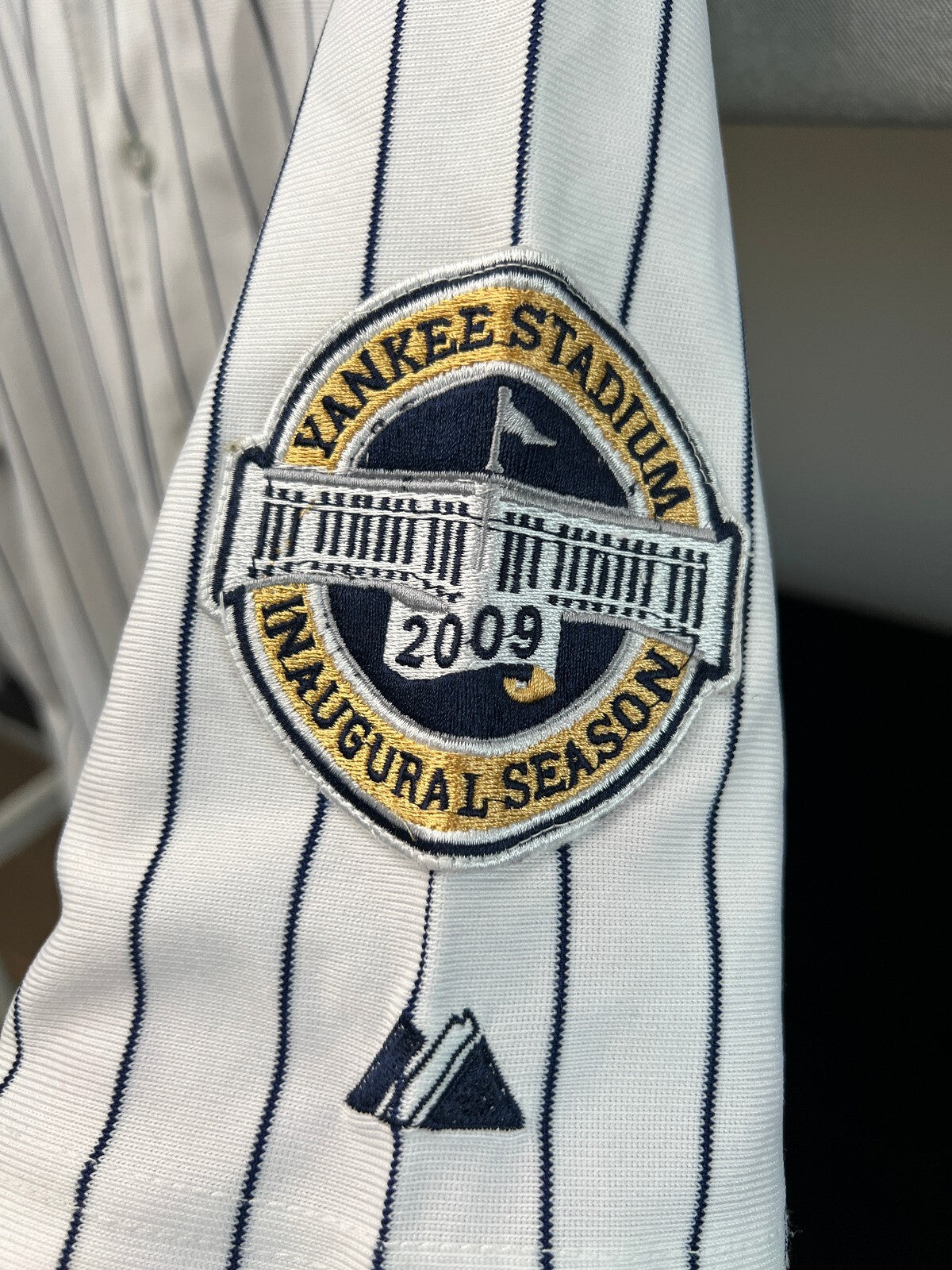 Majestic Athletic New York MLB Yankees Mariano Rivera #42 Pinstripe Jersey 3XL