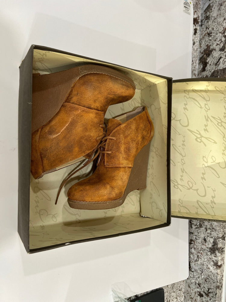 Bottines compensées à lacets Flory pour femme Enzo Angiolini - Pointure 8,5 avec boîte