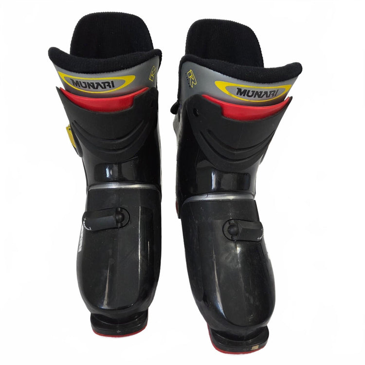Munari R95 Ski Boots Women's Size 8 Matching Carrying Bag Set Retro 90s