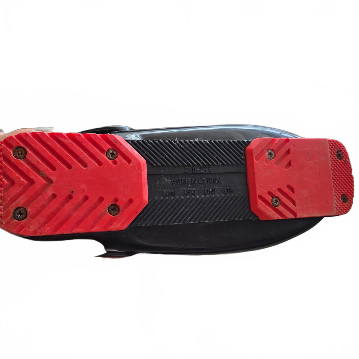 Chaussures de ski Munari R95 pour femme, pointure 8, avec sac de transport assorti, style rétro années 90