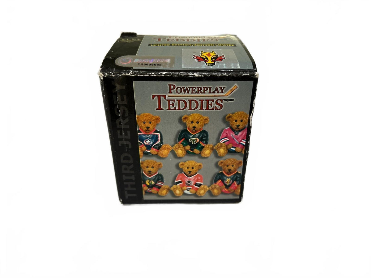 Elby Vintage  Powerplay Teddies NHL Figurine w Box-Calgary Flames "Blasty" Horse