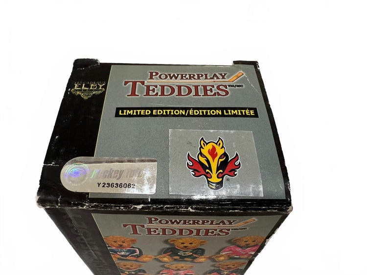 Elby Vintage  Powerplay Teddies NHL Figurine w Box-Calgary Flames "Blasty" Horse