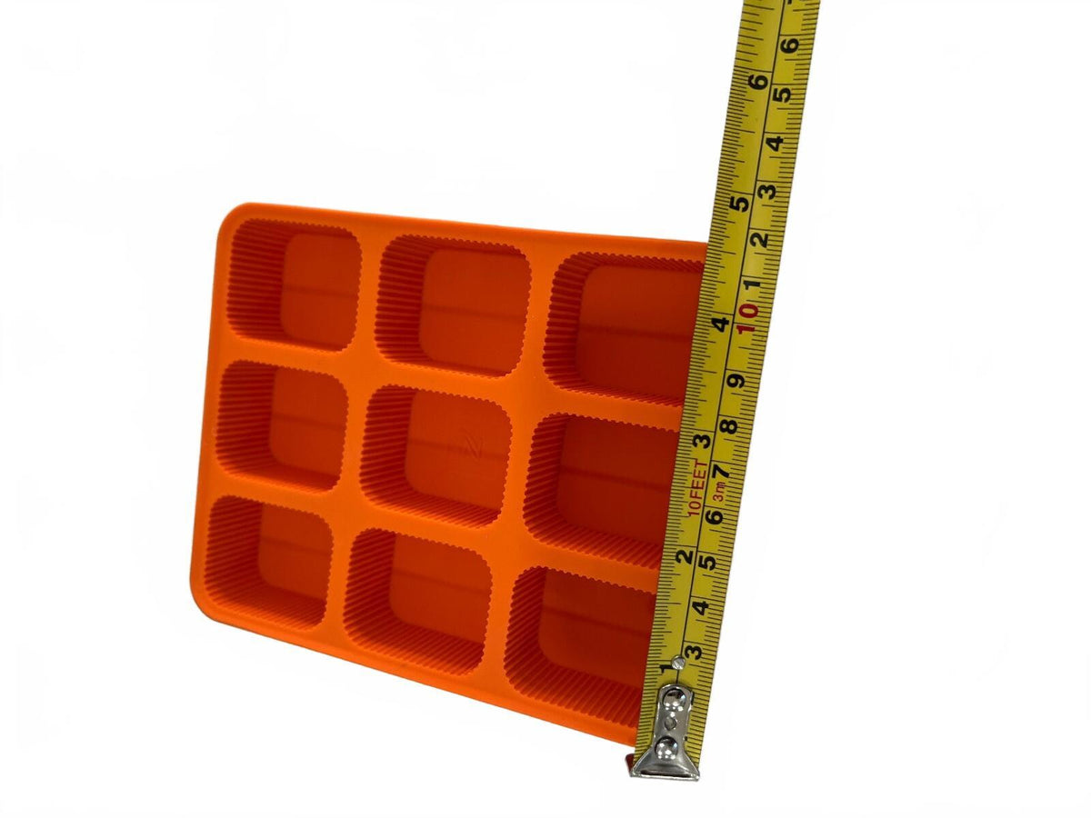 Nespresso, Bac à glaçons en silicone, Collection Barista, Orange, Fabriqué en Italie, Neuf