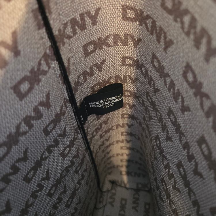 DKNY White Tote Handbag
