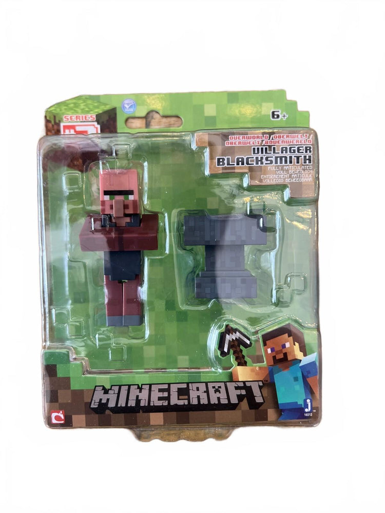 Minecraft Villager Blacksmith Mini Figure