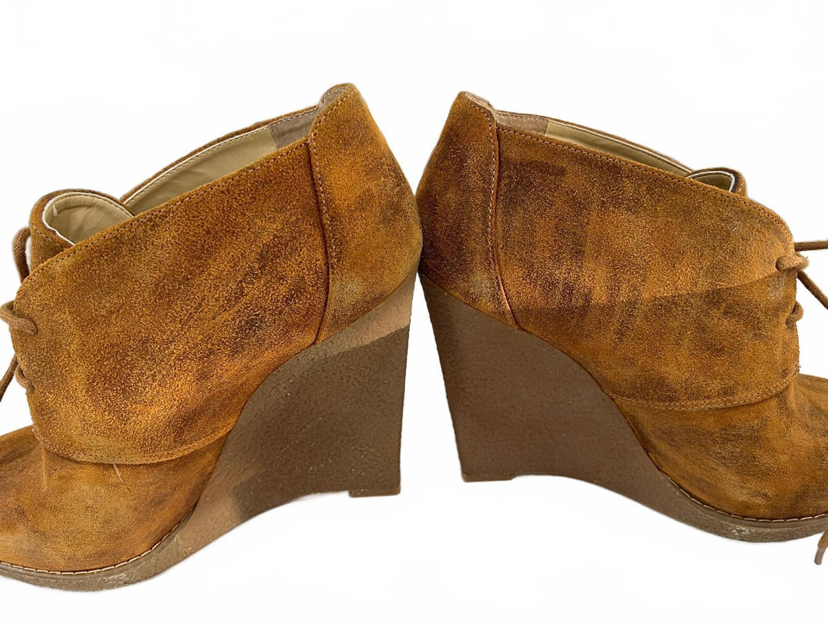 Bottines compensées à lacets Flory pour femme Enzo Angiolini - Pointure 8,5 avec boîte