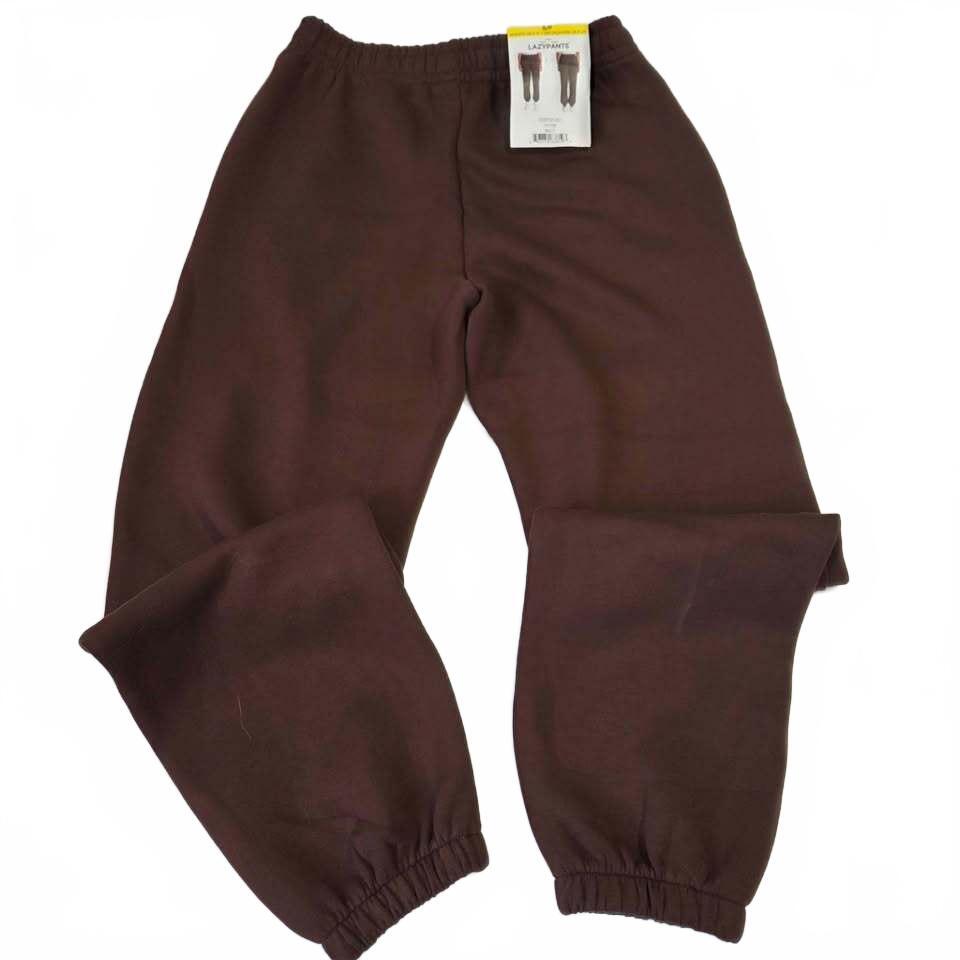 Lazypants Pantalon de jogging/Sarouel marron taille S